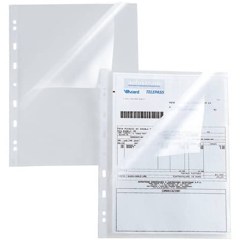 Buste Forate Universali Sei Rota - 22x30cm, 25 Pezzi, PP Trasparente Rinforzato - Foto 12