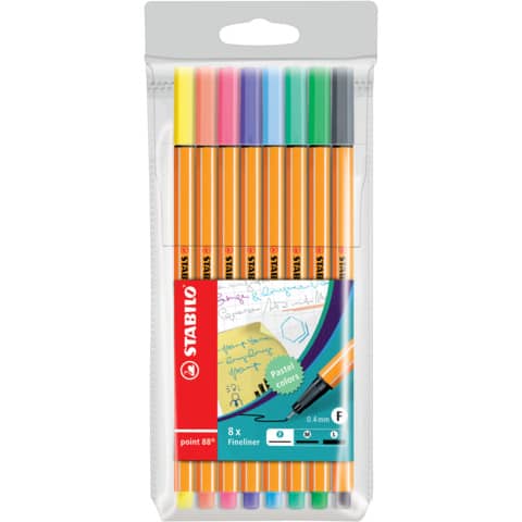 Stabilo matite pastello 12 pezzi f52269