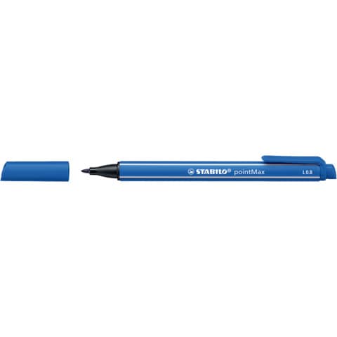 STABILO - 488/32 - Fineliner pointmax 0.8 mm blu oltremare