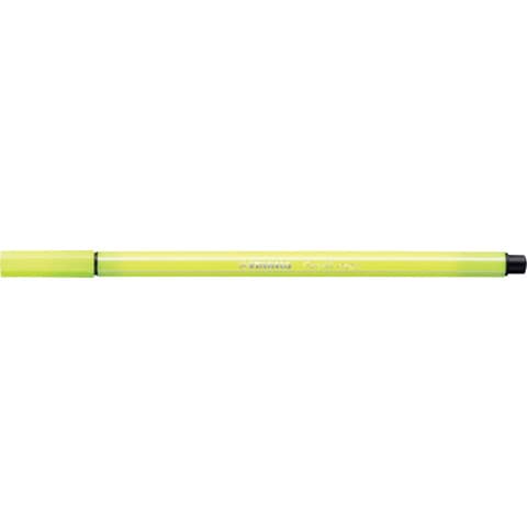 Pennarelli Stabilo Pen 68 1 mm giallo fluo - 68/024 - Lineacontabile