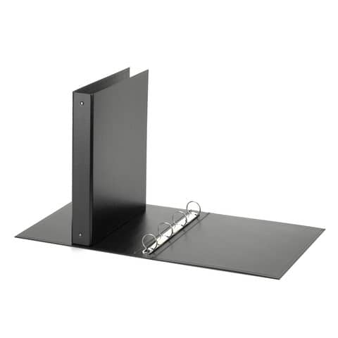 Raccoglitore Favorit Lumina 22x30cm - 4 Anelli Da 15mm, Blu, In Polipropilene Trasparente