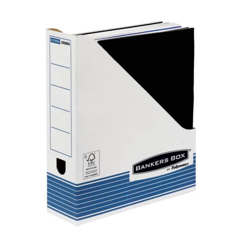 Scatola archivio FELLOWES Bankers Box® System 8x31,6x26,3 cm blu