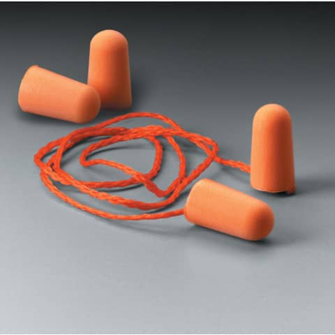 Trade Shop - Confezione 4 Pz Tappi Auricolari In Schiuma Poliuretano